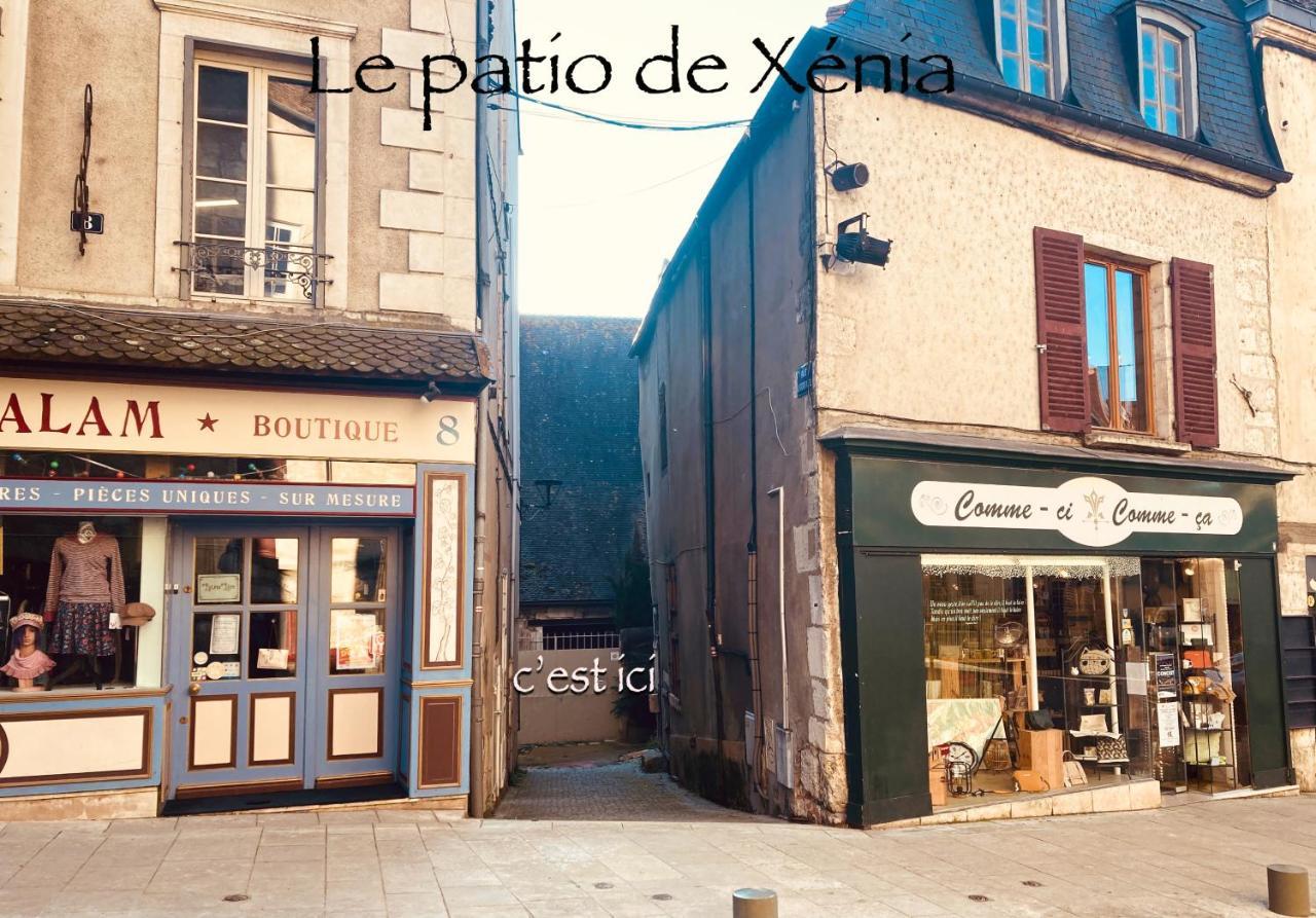 Bed and Breakfast Le Patio De Xenia La Charité-sur-Loire Exterior foto